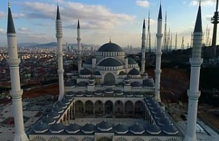 Çamlıca Camii’nde sona yaklaşıldı