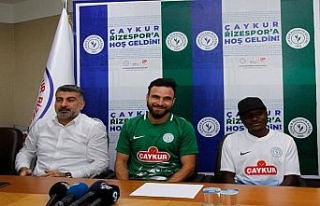 Çaykur Rizespor’da Aminu Umar ve Musa Çağıran...