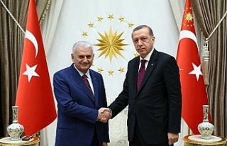 Cumhurbaşkanı Erdoğan Binali Yıldırım’ı kabul...