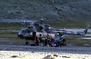 Düşen helikopterdeki 5 kişi yaşamını yitirdi