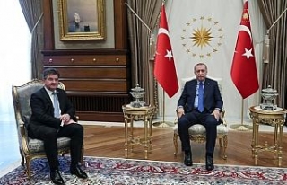 Erdoğan BM Genel Kurul Başkanını kabul etti