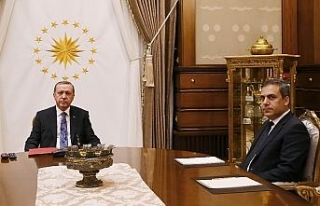 Erdoğan MİT Başkanı Fidan’ı kabul etti