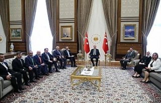 Erdoğan TOBB heyetini kabul etti