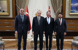 Erdoğan TÜRSAB heyetini kabul etti