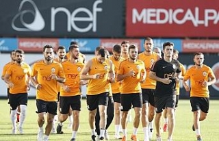 Galatasaray, Alanyaspor maçı hazırlıklarını...