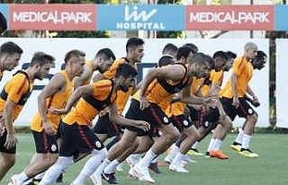 Galatasaray’da, Göztepe mesaisi sürdü