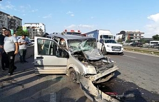 Gebze’de zincirleme kaza: 4 yaralı