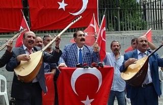 Halk ozanları ABD’yi ve doları protesto etti