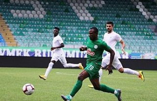 Hazırlık maçında kazanan Giresunspor