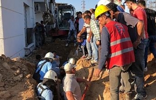 İnşaat alanında göçük: 2 yaralı