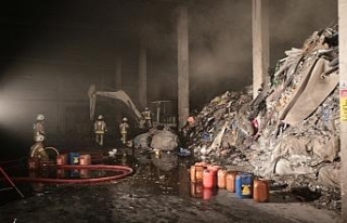 İstanbul’da OSB’de korkutan yangın