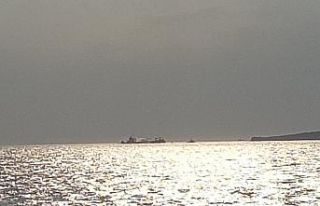 İzmir’de dev gemide yangın paniği