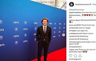 Kaka ve Forlan’a teşekkür yağmuru