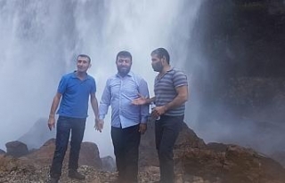 Kapuzbaşı Takım Şelalelerine ziyaretçi akını