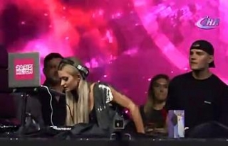 Paris Hilton KKTC’de DJ’lik yaptı