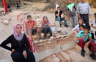 Şehit yakınları bir bayrama daha buruk girdi