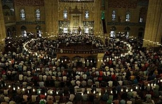 Selimiye Camii bayram sabahı doldu taştı