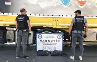 Şırnak’ta 25 kilogram eroin ele geçirildi