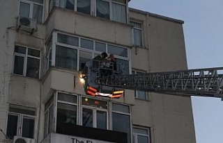 Şişli Emekli Subay Evleri’nde korkutan yangın