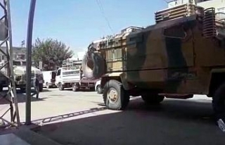 Suriye sınırına askeri sevkıyat sürüyor