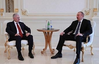 TBMM Başkanı Yıldırım, Aliyev ile görüştü