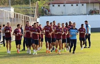 Trabzonspor, Galatasaray maçı hazırlıklarına...
