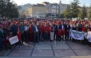 105 kilometrelik "Atatürk ve İstiklal Yolu...