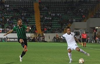 Akhisarspor 1-0 geriye düştü