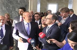 Almanya Dışişleri Bakanı Maas TBMM’yi ziyaret...