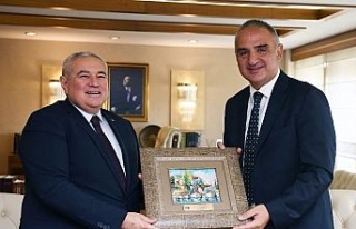 ATSO’dan Bakan Ersoy’a ziyaret