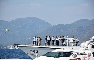 Bakan Kurum Marmaris Körfezini inceledi