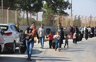 Bayram için ülkesine giden 3 bin Suriyeli döndü
