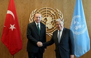 BM Genel Sekreteri Guterres ile görüştü