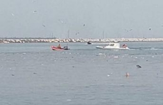Bostancı Sahili’nde helikopter düştü