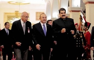 Çavuşoğlu, Maduro ile görüştü