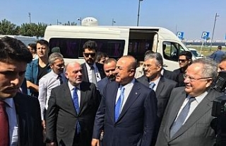 Çavuşoğlu’ndan F-16’ları gören Yunan Bakana:...