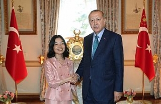 Erdoğan Japonya Prensesi ile görüştü