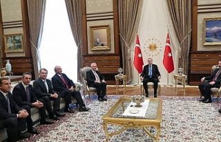 Erdoğan TÜSİAD heyetini kabul etti