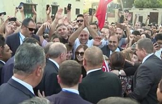 Erdoğan’a Azerbaycan’da sevgi seli