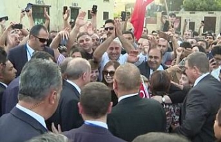 Erdoğan’a Azerbaycan’da sevgi seli