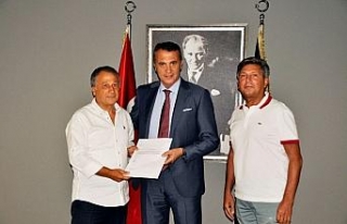 Fikret Orman adaylık dilekçesini teslim etti