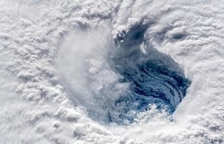 Florence Kasırgası uzaydan böyle görüntülendi