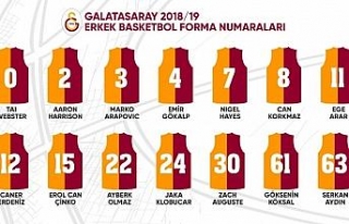Galatasaray’da forma numaraları belli oldu