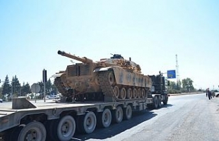 Hatay’da askeri sevkiyat devam ediyor