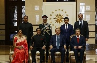 Hindistan Büyükelçisini kabul etti