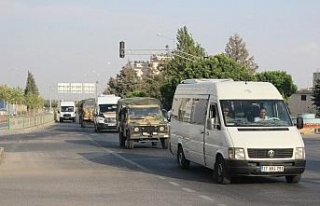 İdlib sınırına sevkiyat sürüyor