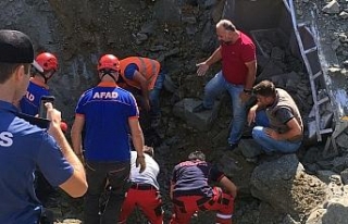 İnşaatta toprak kayması: 1 ölü