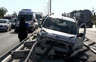 İstanbul’da TEM trafiğini kilitleyen kaza: 4 yaralı
