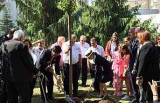 Japonya Prensesi Ankara’da ağaç dikti