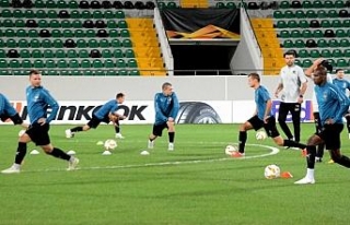 Krasnodar’da Akhisarspor maçı hazırlıkları...